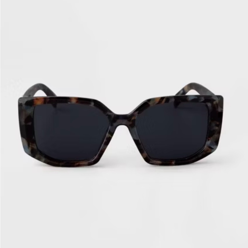 Reclectic Tortoise Shell Square Sunglasses